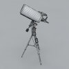 天文望远镜-科技-工具-VR/AR模型-3D城