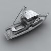 民船-船舶-其它-VR/AR模型-3D城