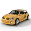 Renault Clio-汽车-家用汽车-VR/AR模型-3D城