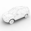 car-汽车-家用汽车-VR/AR模型-3D城