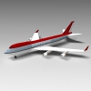 客机-飞机-客机-VR/AR模型-3D城