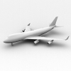 客机-飞机-客机-VR/AR模型-3D城