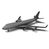 客机-飞机-客机-VR/AR模型-3D城