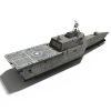战舰-船舶-军事船舶-VR/AR模型-3D城