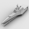 战舰-船舶-军事船舶-VR/AR模型-3D城