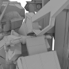 高达-角色人体-角色-VR/AR模型-3D城