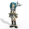光明战记MM-角色人体-角色-VR/AR模型-3D城
