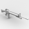 步枪M16A2-VR/AR模型-3D城