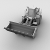 推土机-汽车-其它-VR/AR模型-3D城