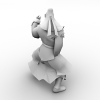 关羽-角色人体-角色-VR/AR模型-3D城
