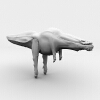 恐暴龙-角色人体-角色-VR/AR模型-3D城