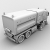 街道垃圾清洁车-汽车-其它-VR/AR模型-3D城