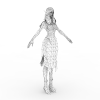 神魔大陆高挑女法师-角色人体-角色-VR/AR模型-3D城
