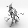 女巫-角色人体-角色-VR/AR模型-3D城
