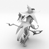 女巫-角色人体-角色-VR/AR模型-3D城