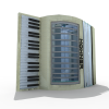 手风琴-文体生活-乐器-VR/AR模型-3D城