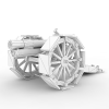 游戏火炮-VR/AR模型-3D城