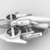 飞船 -飞机-飞行器-VR/AR模型-3D城