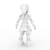 口袋西游-角色人体-角色-VR/AR模型-3D城