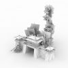 赤壁场景-建筑-古建筑-VR/AR模型-3D城