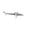 军用直升机-飞机-直升机-VR/AR模型-3D城