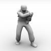 部队军人-角色人体-男人-VR/AR模型-3D城