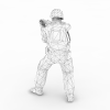 部队军人-角色人体-男人-VR/AR模型-3D城