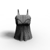 吊带裙-文体生活-服装饰品-VR/AR模型-3D城
