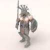 战士-角色人体-角色-VR/AR模型-3D城