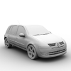 Renault Clio-汽车-家用汽车-VR/AR模型-3D城