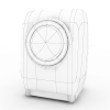 洗衣机-科技-家用电器-VR/AR模型-3D城