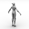 游戏角色-角色人体-角色-VR/AR模型-3D城