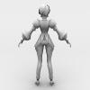 小女孩-角色人体-角色-VR/AR模型-3D城