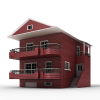建筑-建筑-住宅-VR/AR模型-3D城