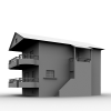 建筑-建筑-住宅-VR/AR模型-3D城