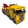 拖车-汽车-其它-VR/AR模型-3D城