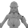 游戏女性人物-角色人体-角色-VR/AR模型-3D城
