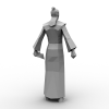 苟渎-角色人体-角色-VR/AR模型-3D城