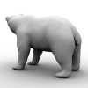 熊-动植物-哺乳动物-VR/AR模型-3D城