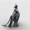 赤壁女舞者-角色人体-角色-VR/AR模型-3D城