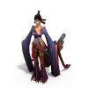 赤壁女舞者-角色人体-角色-VR/AR模型-3D城