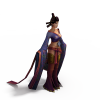 赤壁女舞者-角色人体-角色-VR/AR模型-3D城
