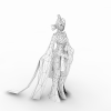 赤壁女舞者-角色人体-角色-VR/AR模型-3D城