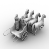 雕塑-文体生活-艺术品-VR/AR模型-3D城