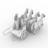雕塑-文体生活-艺术品-VR/AR模型-3D城