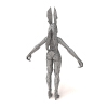 魔女-角色人体-角色-VR/AR模型-3D城