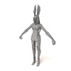 魔女-角色人体-角色-VR/AR模型-3D城