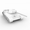 T34-85坦克-汽车-军事汽车-VR/AR模型-3D城