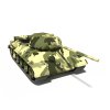 T34-85坦克-汽车-军事汽车-VR/AR模型-3D城