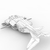 armoureddropship-科技-航天卫星-VR/AR模型-3D城